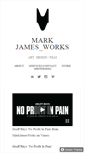 Mobile Screenshot of markjamesworks.com